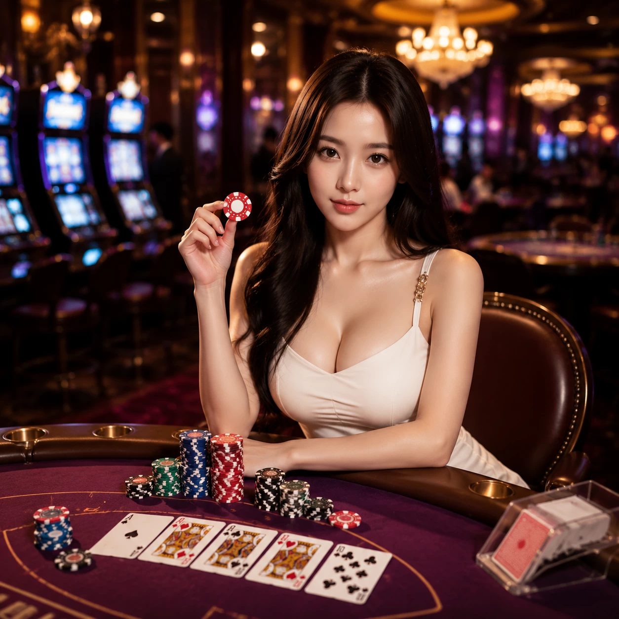 Cassino ao vivo venceu dealers